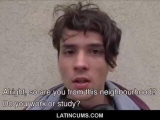 Latincums&period;com - малък млад латино тийн момче jael прецака от мускул за пари в брой