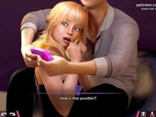 Kaksinkertainen homework &vert; oversexed blondi teinit lassie yrittää kohteeseen distract steady alkaen gaming mukaan näyttää hänen erinomainen iso perse ja ratsastus hänen mulkku &vert; minun sexiest gameplay hetkiä &vert; osa &num;14