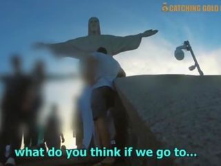 Swell porn� -val egy brazil szajha válogatott fel -től christ a redeemer -ban rio de janeiro